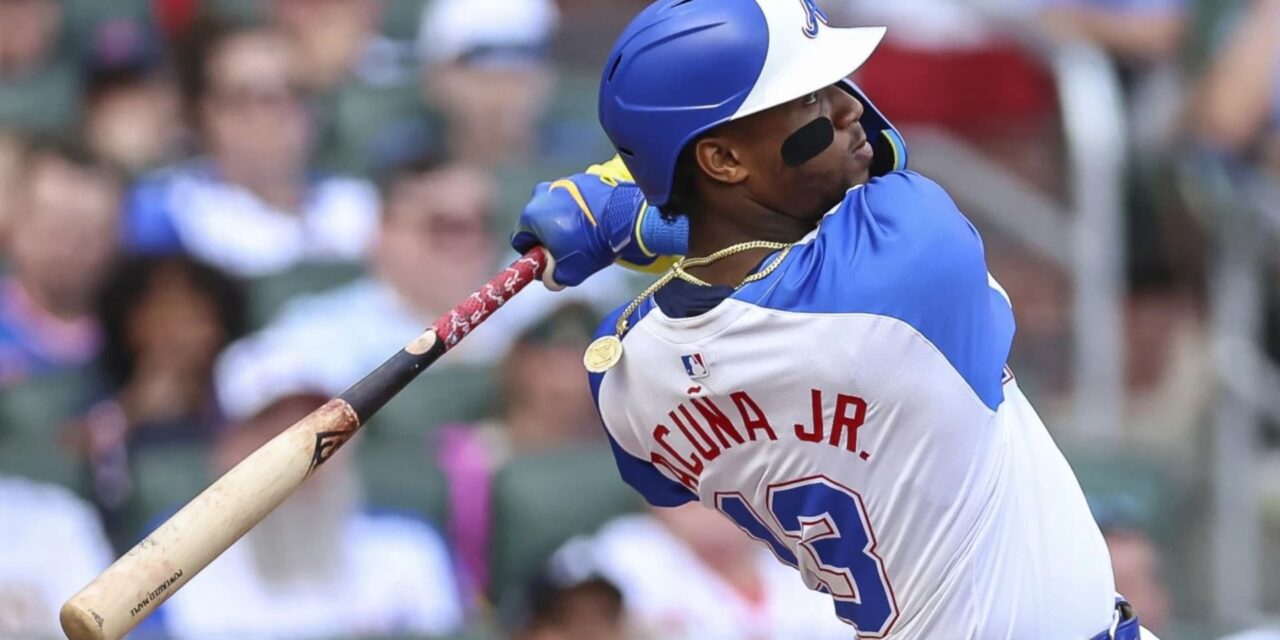 Ronald Acuña Jr. conecta jonrón por 2do juego seguido en victoria de Bravos, 7-1 sobre Padres