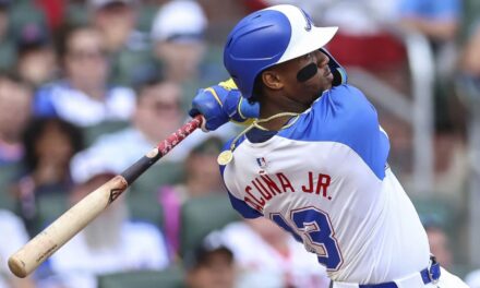 Ronald Acuña Jr. conecta jonrón por 2do juego seguido en victoria de Bravos, 7-1 sobre Padres
