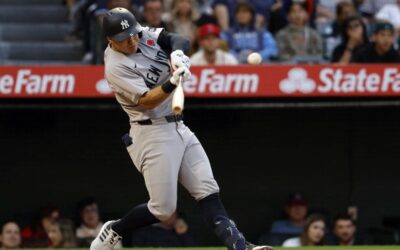 Doble de tres carreras de Volpe impulsan triunfo de Yankees 5-1 ante Angelinos