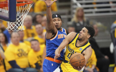 Haliburton logra 32 puntos, 15 asistencias y 12 rebotes; Pacers vencen a Knicks