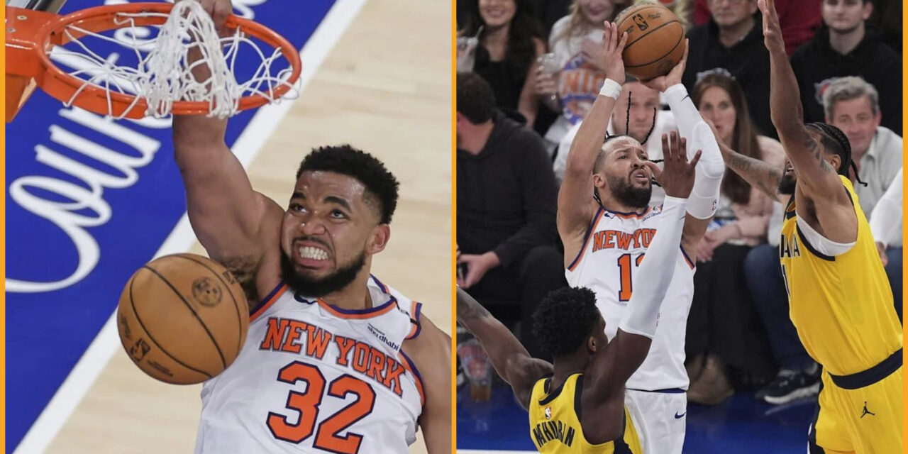 Brunson y Towns llevan a Knicks a victoria de 111-94 que reduce ventaja de Pacers a 3-2