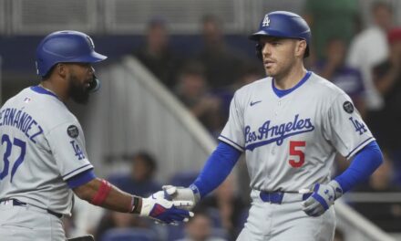 Ohtani y Freeman castigan con jonrones a Sandy Alcántara y Dodgers vencen 7-4 a Marlins