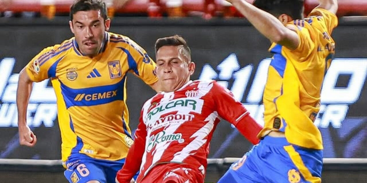 Necaxa y Tigres no se hacen daño