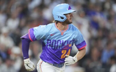McMahon conecta un doble de 2 carreras, Gordon consigue su primera victoria y los Rockies, vencen a los Yankees por 3-2.