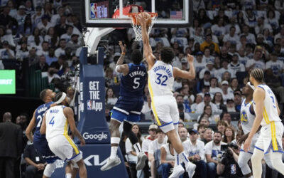 Timberwolves empatan la serie al apalear 117-93 a unos Warriors sin Curry