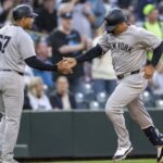 Grisham conecta dos jonrones y Yankees vencen 11-5 a Marineros. Cabrera sale lesionado