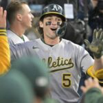Jacob Wilson batea de 5-4 con 2 jonrones de 2 carreras y Atléticos aplastan 11-1 a Dodgers