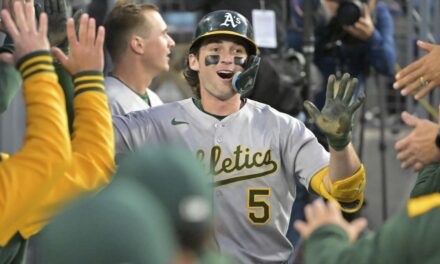 Jacob Wilson batea de 5-4 con 2 jonrones de 2 carreras y Atléticos aplastan 11-1 a Dodgers