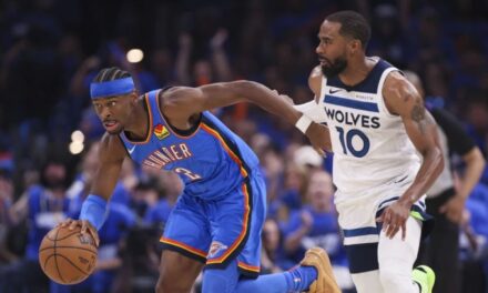 Gilgeous-Alexander y Thunder abruman a Timberwolves y aventajan por 2-0 finales del Oeste