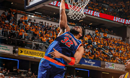 Knicks remontan para vencer 106-100 a Pacers y acercarse 2-1 en las finales del Este