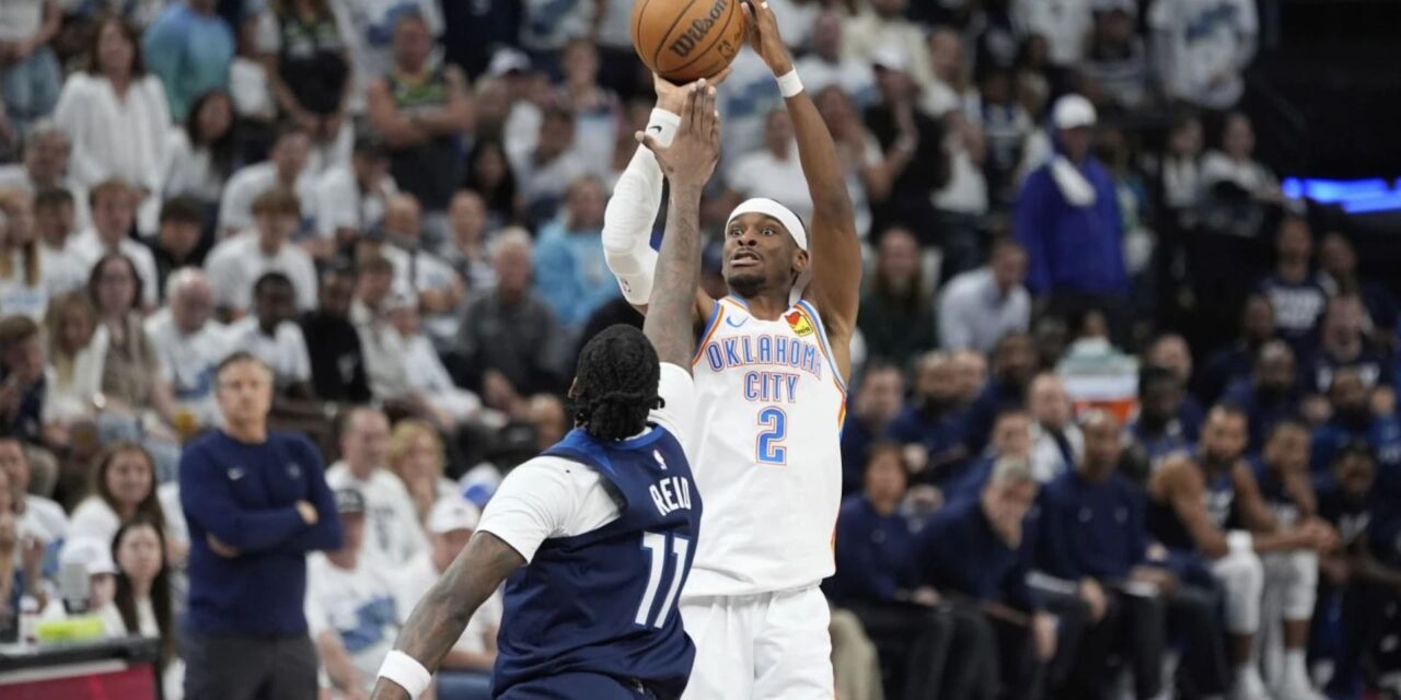 Thunder supera 128-126 a los Timberwolves y tomar ventaja 3-1 en las Finales del Oeste