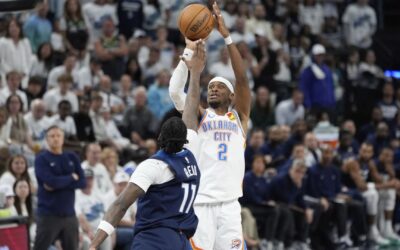 Thunder supera 128-126 a los Timberwolves y tomar ventaja 3-1 en las Finales del Oeste