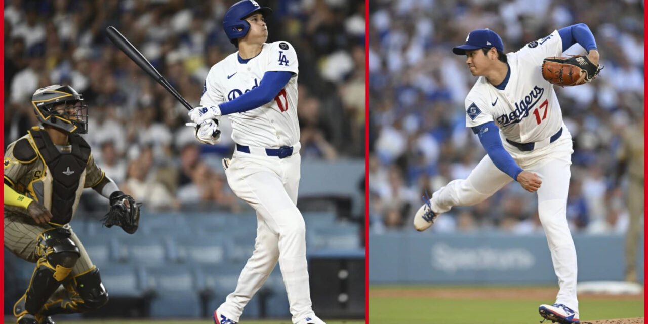 Debut de Ohtani como lanzador con Dodgers es empañado por carrera, pero brilla al bate ante Padres