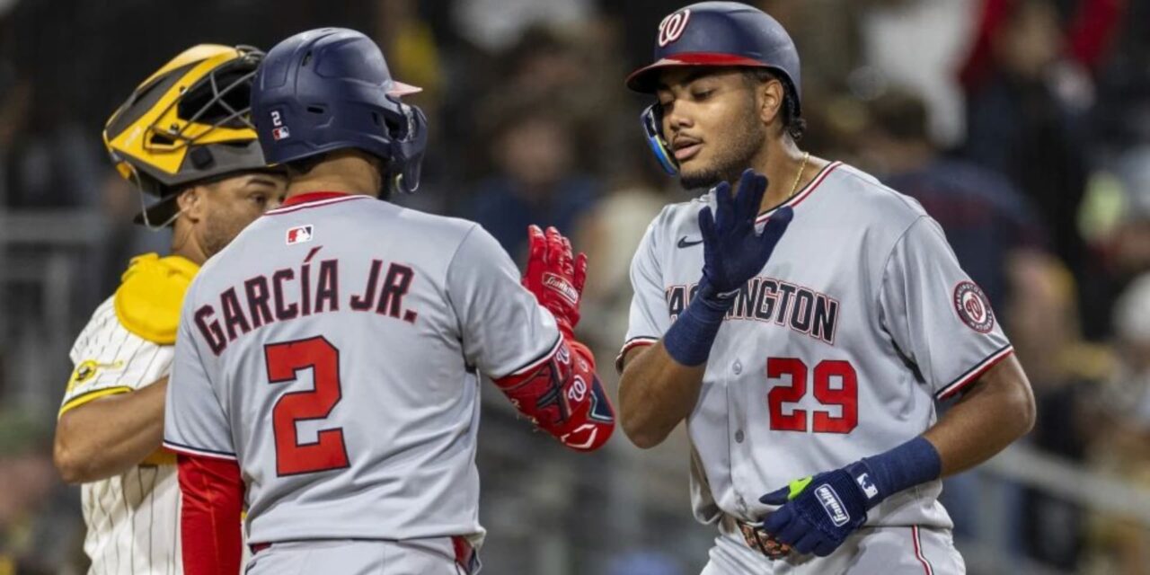 Wood batea un jonrón e impulsa cuatro en la victoria de los Nacionales 10-6 sobre los Padres