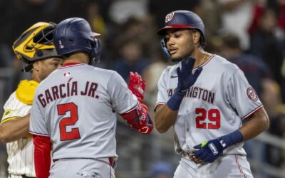 Wood batea un jonrón e impulsa cuatro en la victoria de los Nacionales 10-6 sobre los Padres