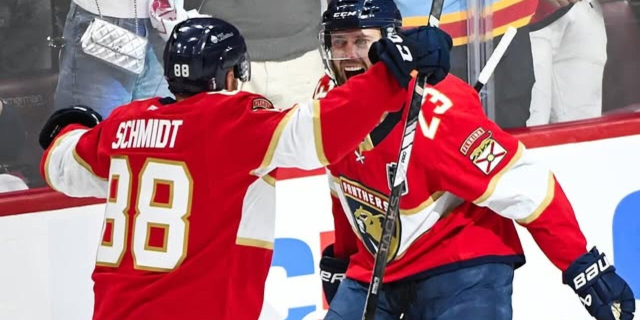 Panthers derrotaron a los Oilers 6-1 y tomaron ventaja de 2-1 en final de la Copa Stanley.