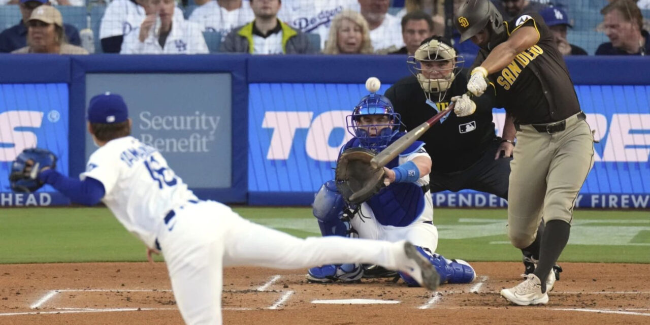 Padres vencen a Dodgers 5-3 para evitar barrida