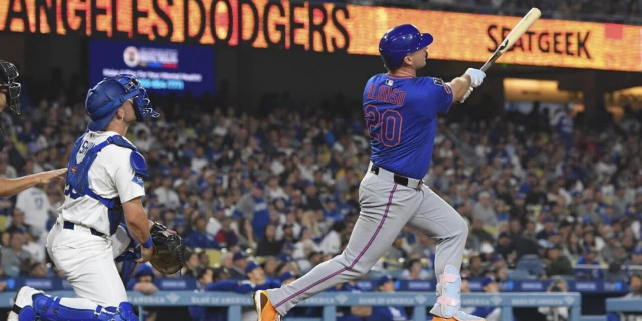 Canning y Mets vencen 6-1 a Dodgers con 2 jonrones y 5 impulsadas de Alonso