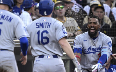 Dodgers superan a Padres 8-7 en el primer encuentro de la temporada entre rivales