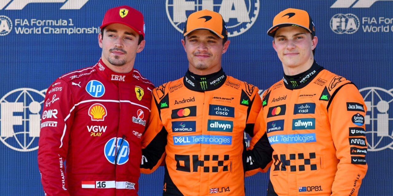 Lando Norris logra una dominante pole position para el Gran Premio de Austria