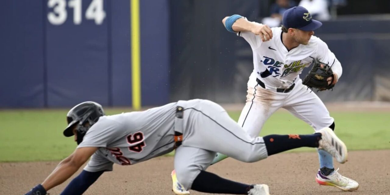 Caminero y Pepiot ayudan a los Rays en ascenso a vencer 8-3 a los Tigres