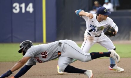 Caminero y Pepiot ayudan a los Rays en ascenso a vencer 8-3 a los Tigres