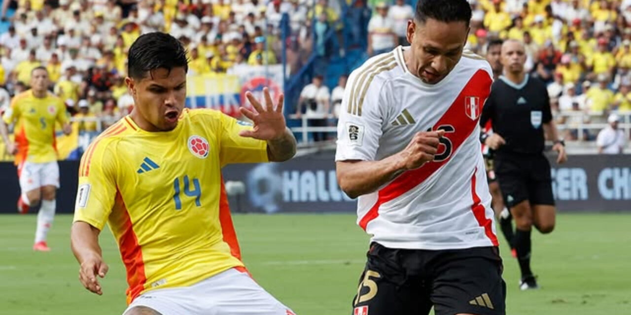 Colombia no pasa del 0-0 contra Perú y pierde oportunidad de acercarse a clasificación al Mundial