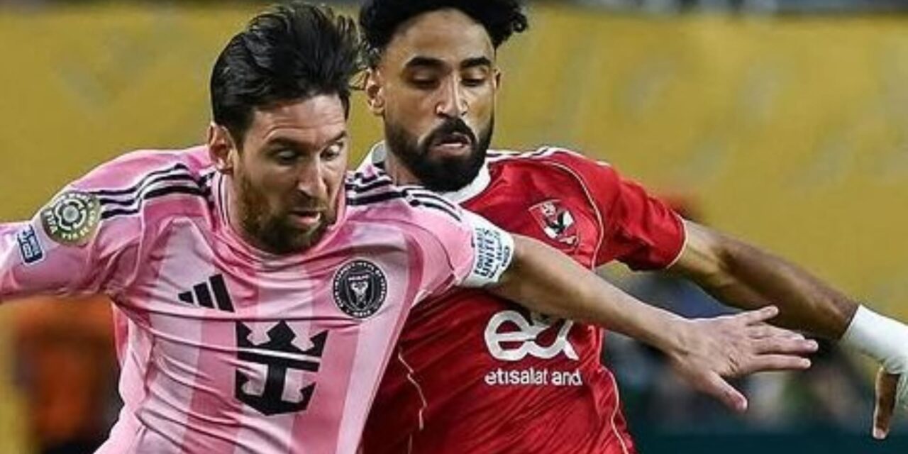 Inter Miami apenas empató con Al-Ahly