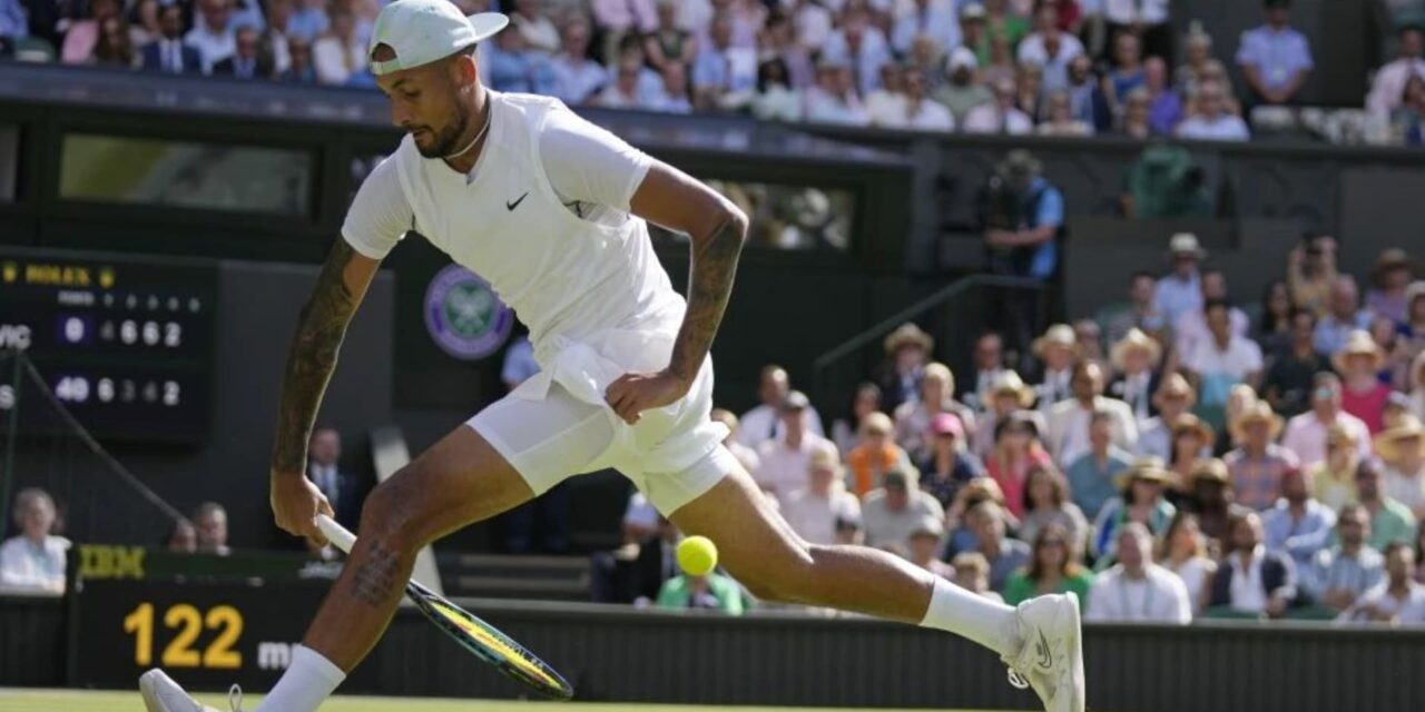 Kyrgios se perderá Wimbledon y toda la temporada de césped