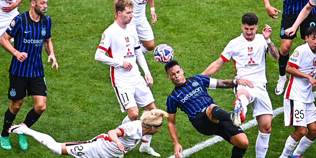 Inter perdía con Urawa, lo empató Lautaro y en el descuento Carboni le dio el triunfo