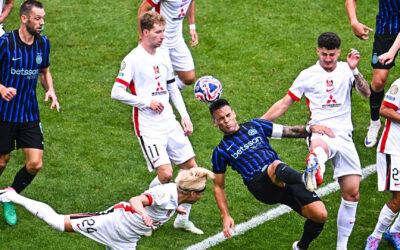 Inter perdía con Urawa, lo empató Lautaro y en el descuento Carboni le dio el triunfo