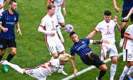 Inter perdía con Urawa, lo empató Lautaro y en el descuento Carboni le dio el triunfo