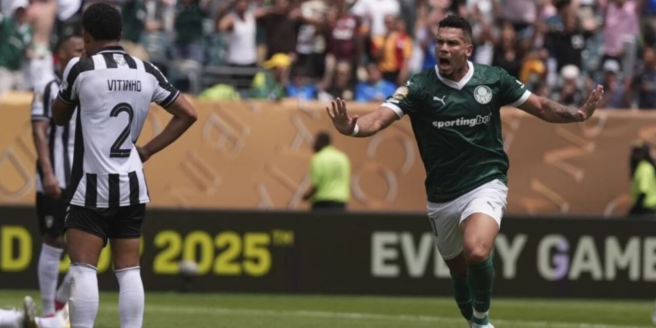 Genialidad de Paulinho instala a Palmeiras en cuartos del Mundial de Clubes al vencer 1-0 a Botafogo