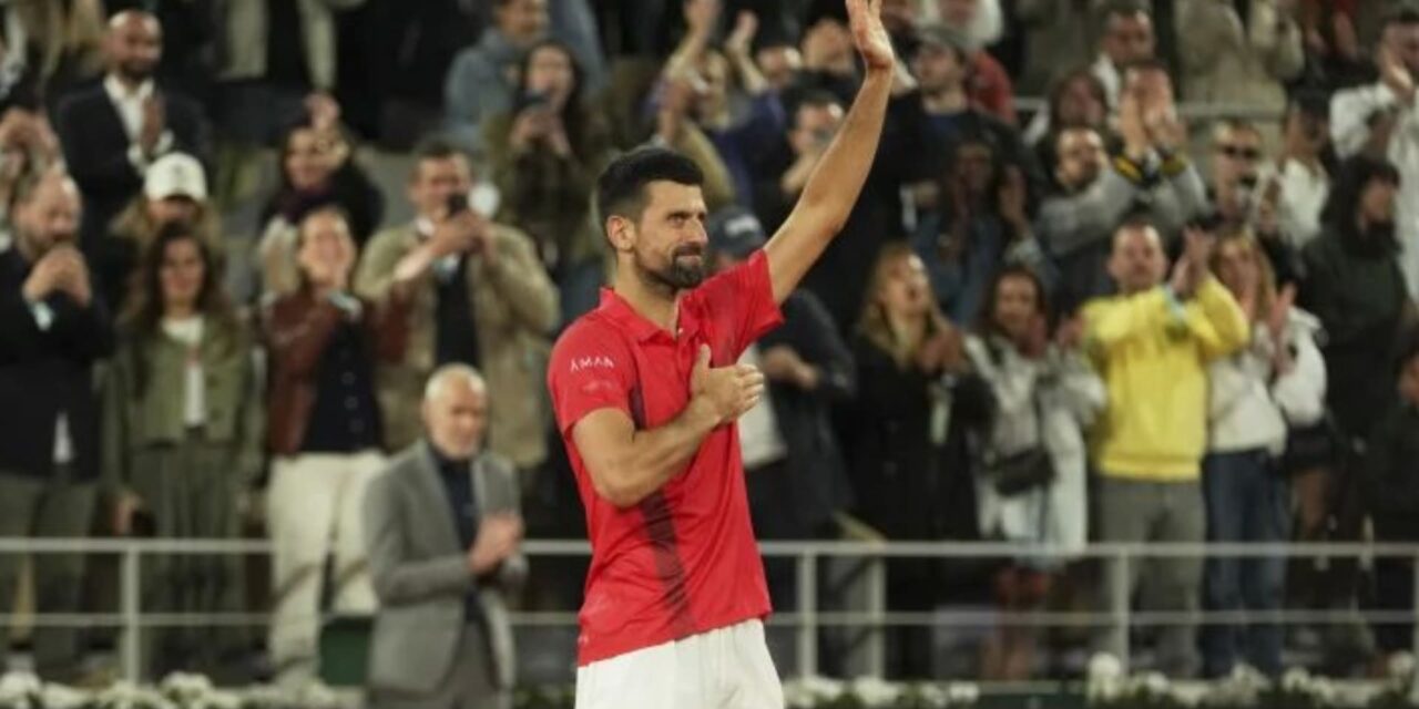 Djokovic desconoce si volverá a jugar alguna vez en Roland Garros tras derrota en semifinales
