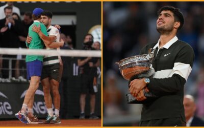 Alcaraz gana a Sinner para mantener su fortín de Roland Garros