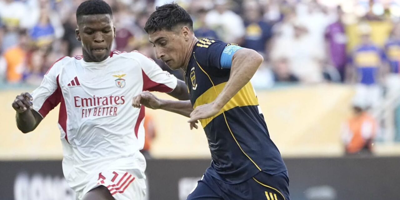 Boca Jrs. y Benfica empataron 2-2 luego de que el equipo ‘Xeneize’ tenía una ventaja de dos goles