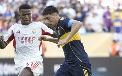 Boca Jrs. y Benfica empataron 2-2 luego de que el equipo ‘Xeneize’ tenía una ventaja de dos goles