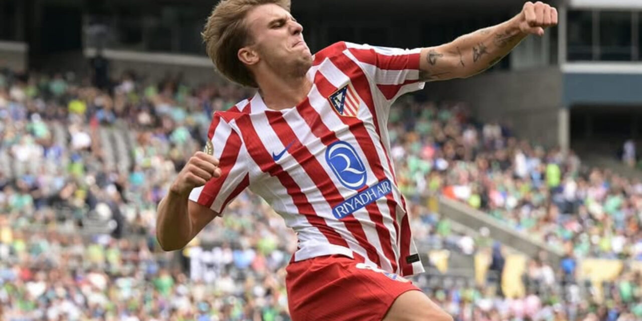 Atlético de Madrid ganó partido clave ante Sounders