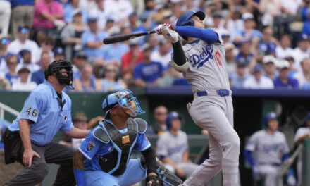 Gran jornada de Pasquantino ayuda a Reales a vencer 9-5 a Ohtani y Dodgers