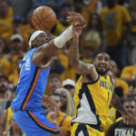 Gilgeous-Alexander brilla al final, Thunder remonta y vence 111-104 a Pacers para empatar Finales