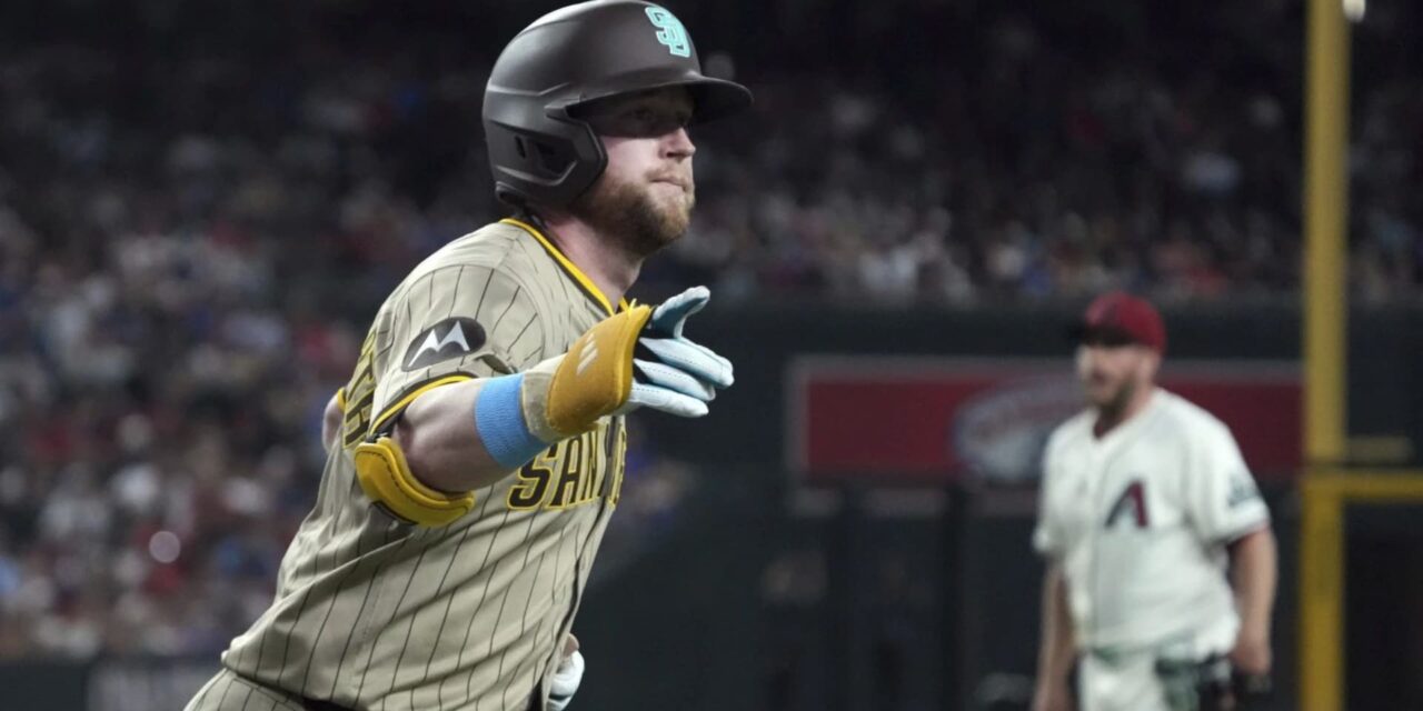 Padres vencen 8-2 a Diamondbacks y rompen racha de tres derrotas consecutivas