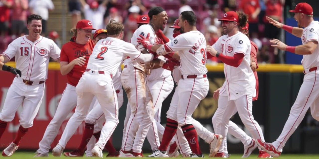 Reds remontan y vencen 3-2 a Padres con sencillo de Will Benson con las bases llenas en la novena