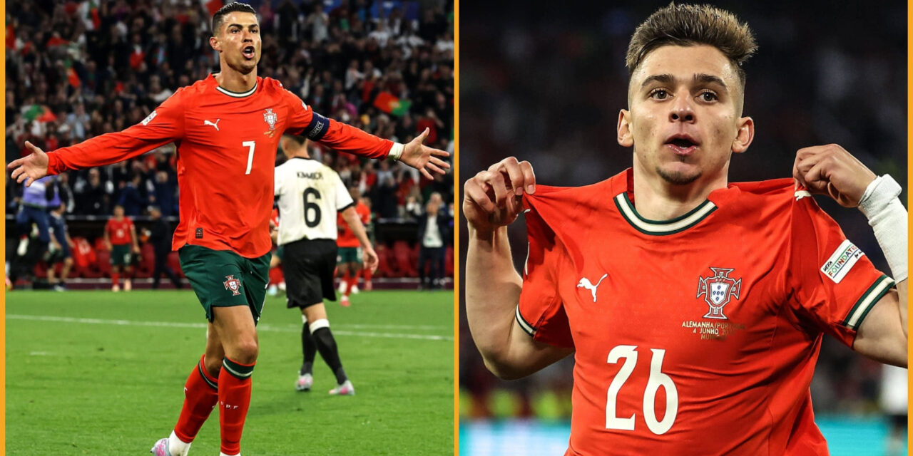 CR7 firma remontada de Portugal sobre Alemania