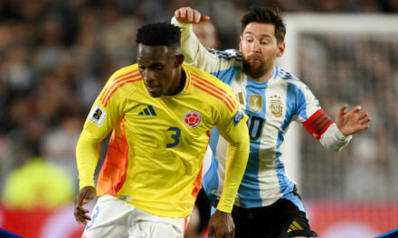 Argentina empató 1 a 1 ante Colombia por las eliminatorias