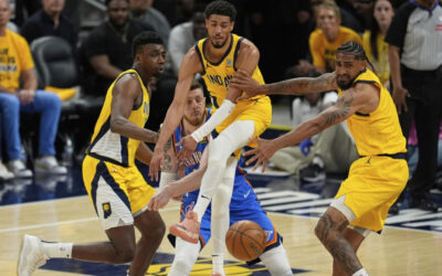 Pacers remontan en el 4º, vencen a Thunder 116-107 y toman ventaja 2-uno en las Finales de la NBA