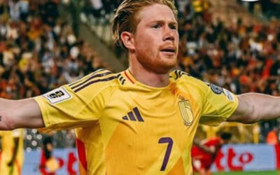 Bélgica derrota a Gales en lluvia de goles: 4-3