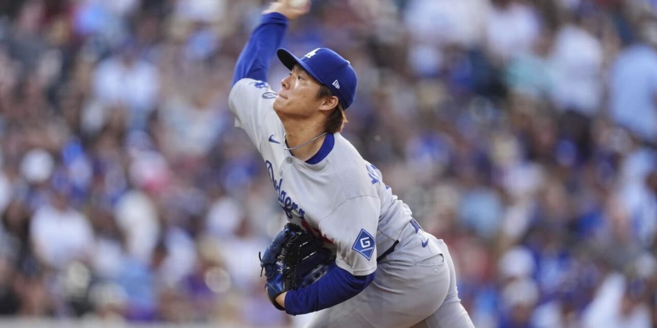 Yamamoto lanza 5 sólidas entradas, Muncy conecta grand slam y Dodgers aplastan 8-1 a Rockies