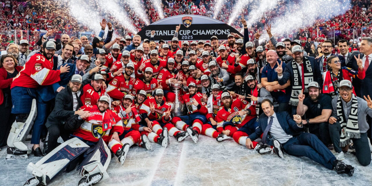 Panthers repiten como campeones de la Copa Stanley, al vencer a los Oilers tras 6 partidos