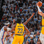 Haliburton lidera remontada de Pacers, que sorprenden a Thunder en 1er juego de Finales