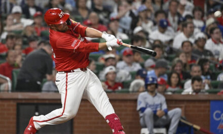 Pedro Pagés conecta jonrón de 2 carreras y Cardenales vencen 5-0 a Dodgers